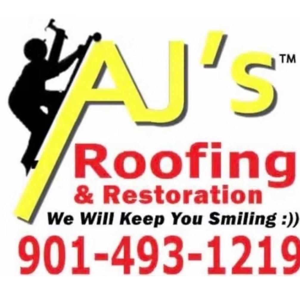 AJ's Roofing & Restoration logo